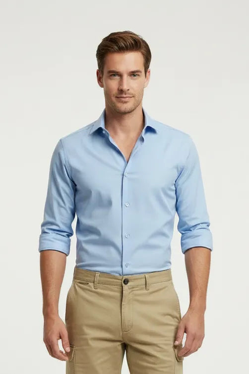 Camicia CE919 classica in cotone