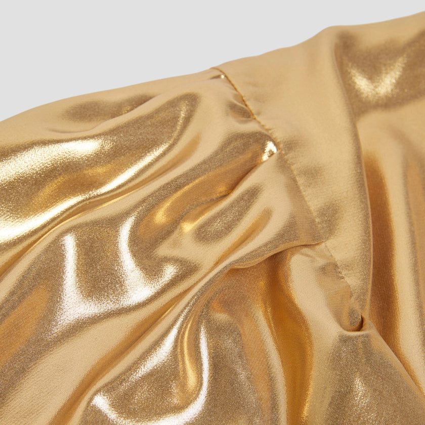 Coprispalle in georgette laminata PENNY BLACK