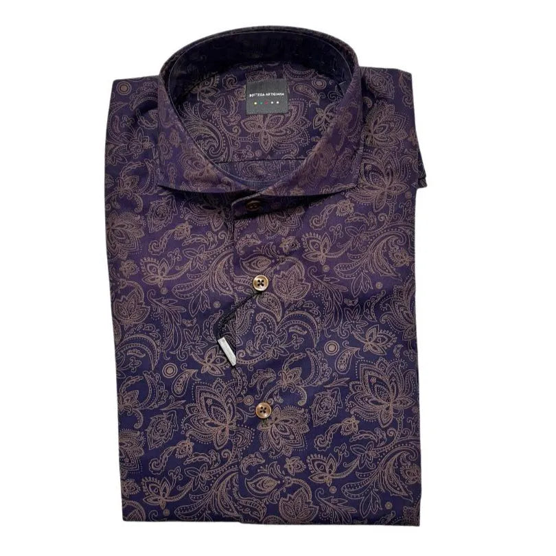 Camicia a fantasia BOTTEGA ARTIGIANA