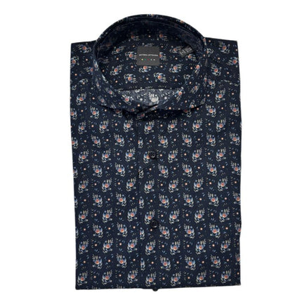 Camicia FER12MLI19840 con fantasia a fiori BOTTEGA ARTIGIANA