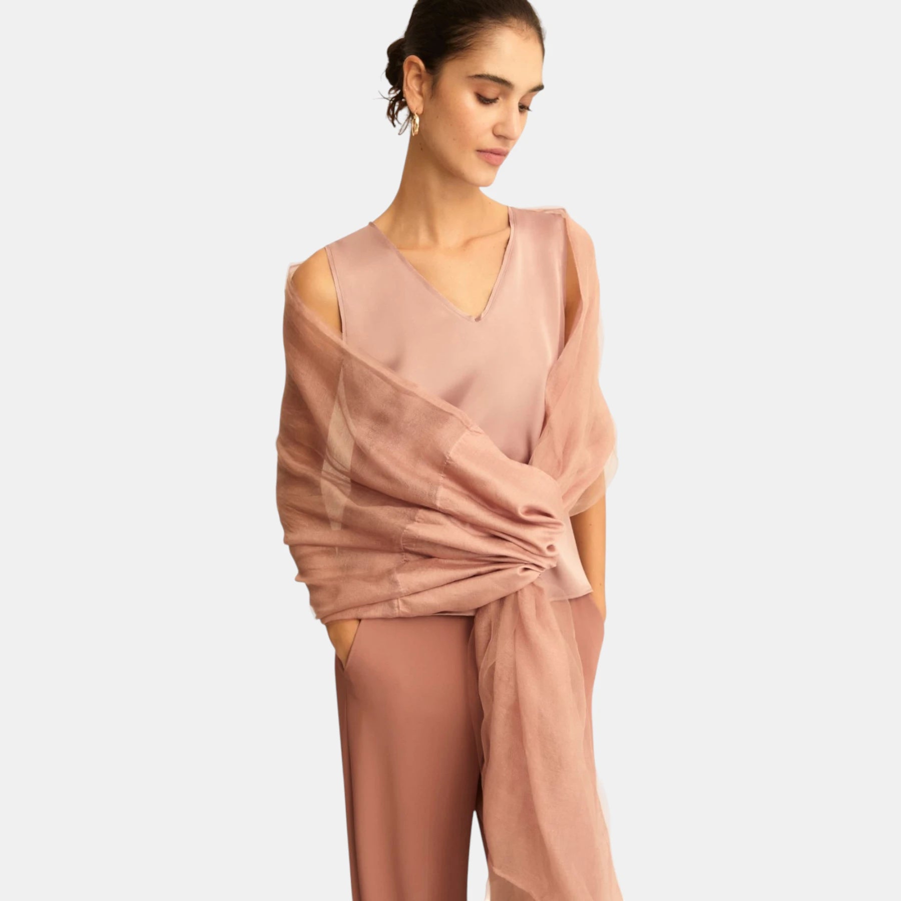 STOLA EMMFILTRO IN ORGANZA