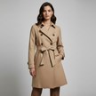 TRENCH FINALE DOPPIO PETTO STRETCH FIT
