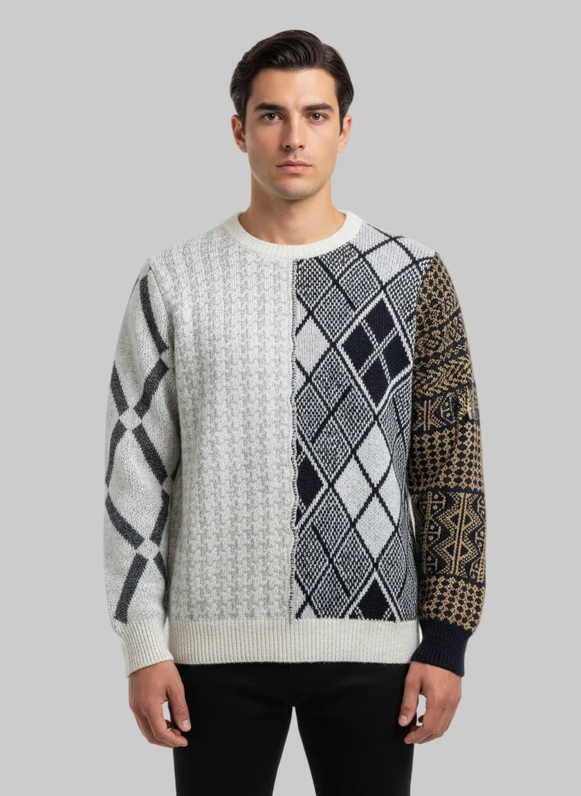 Maglia  fm909464206 fantasia ALESSANDRINI — vista retro/laterale | WEMAX