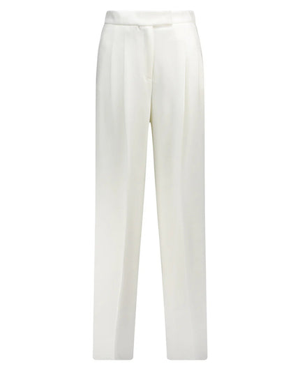 Pantaloni a Palazzo con Doppia Pence Lunga