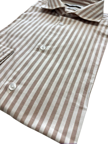 Camicia CE1247H slim fit con motivo a righe