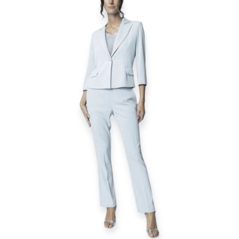 Tailleur Giacca Mono Bottone e Pantalone Dritto Regolare GIULIA VALLI