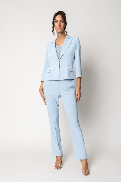 Tailleur Giacca Mono Bottone e Pantalone Dritto Regolare GIULIA VALLI