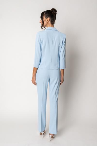 Tailleur Giacca Mono Bottone e Pantalone Dritto Regolare GIULIA VALLI