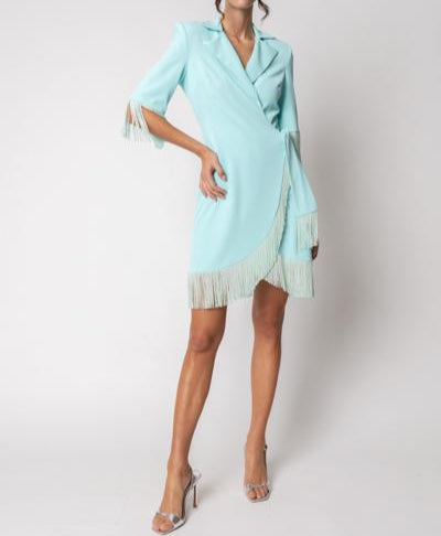 Abito giacca con frange GIULIA VALLI