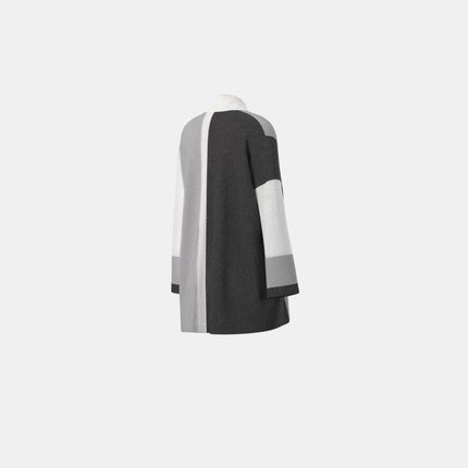 CARDIGAN APERTO EMMGELA IN LUREX E LINO
