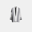 CARDIGAN APERTO EMMGELA IN LUREX E LINO