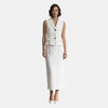 COMPLETO GEW070 GILET CON GONNA LONGUETTE