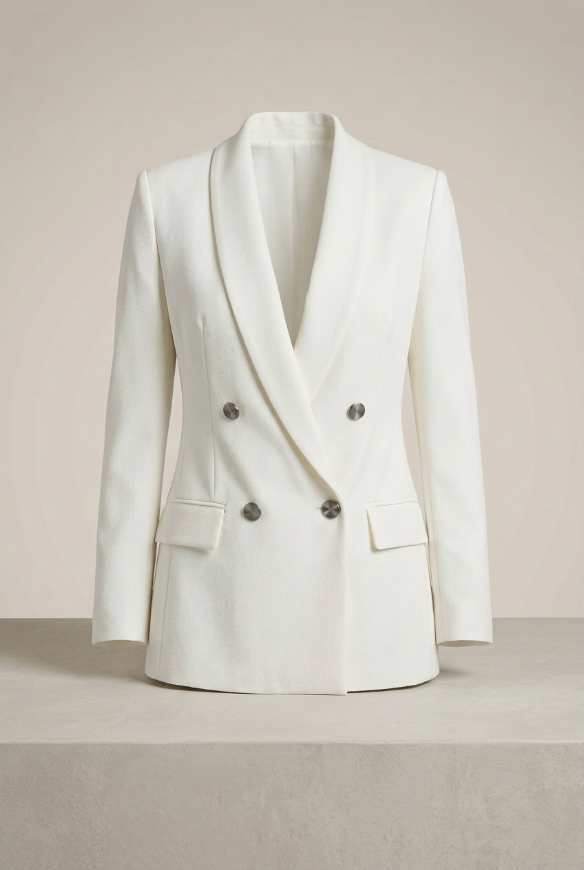 Giulia Valli - Completo giacca + pantalone vaniglia