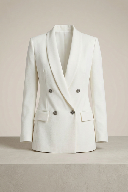 Giulia Valli - Completo giacca + pantalone vaniglia
