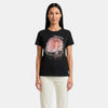 T-SHIRT GEZ700 CON TULLE E BRILLANTINI