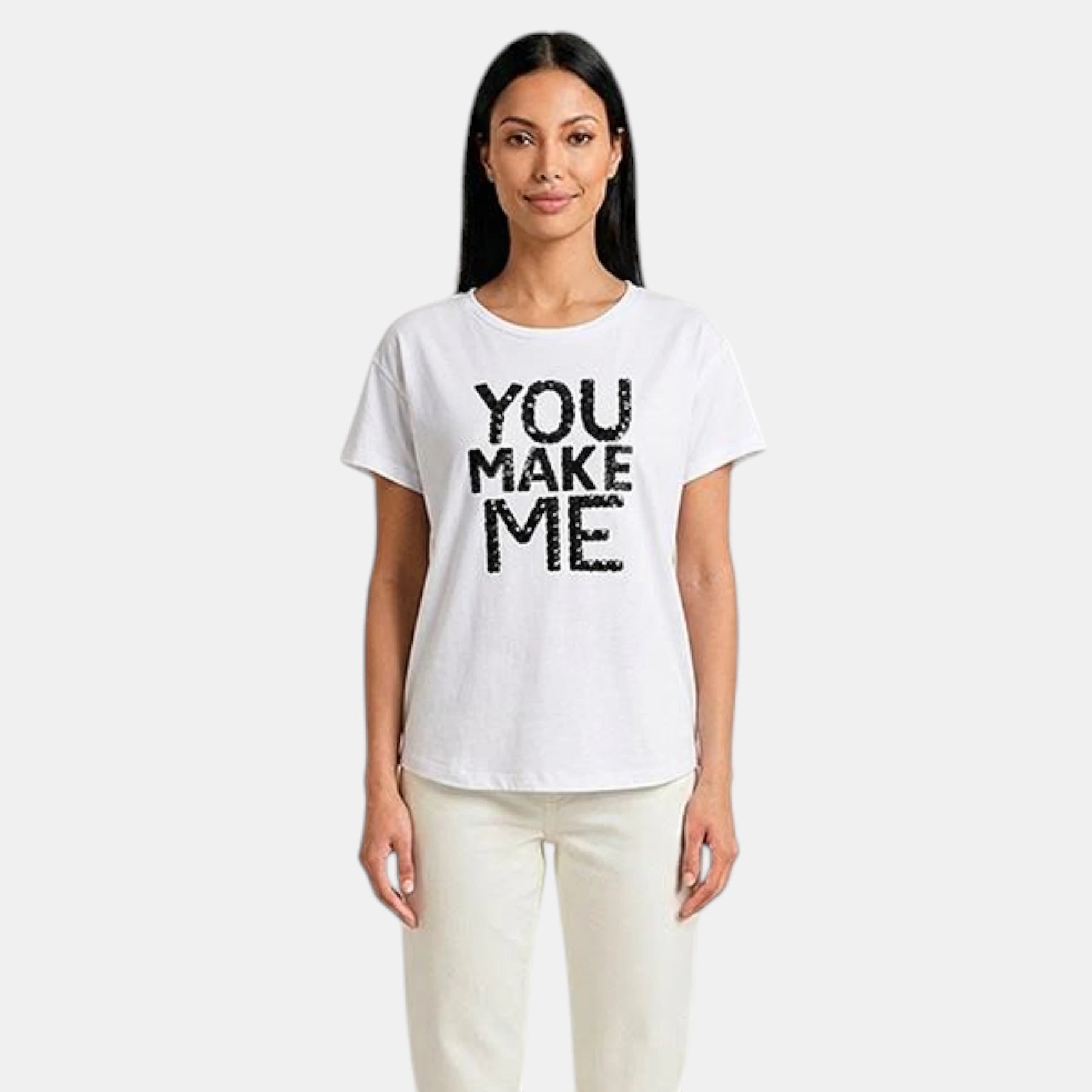 T-SHIRT GEZ730 CON SCRITTA
