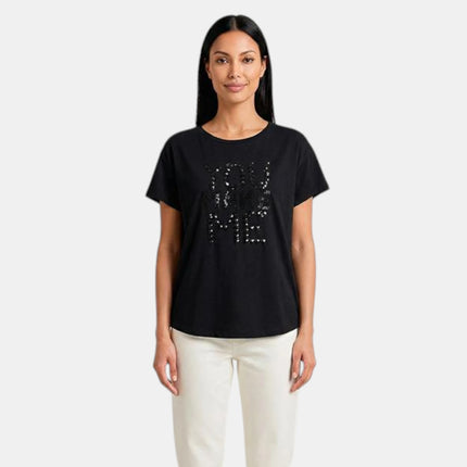 T-SHIRT GEZ730 CON SCRITTA