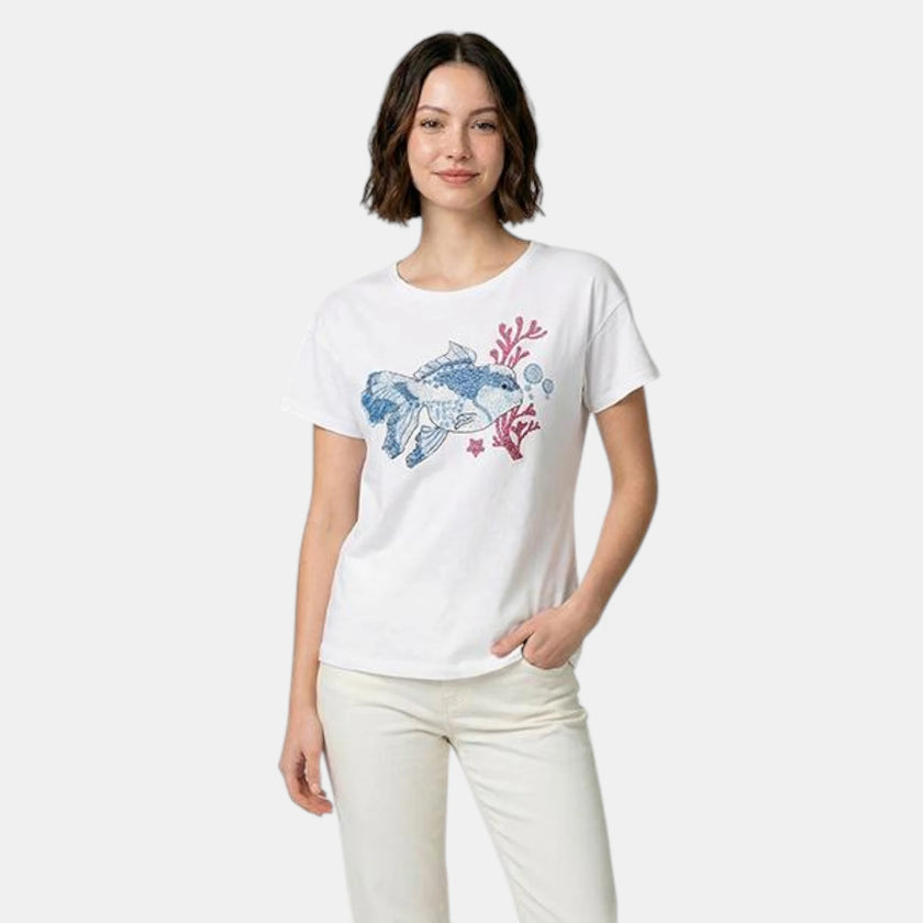 T-SHIRT GEZ740 CON DISEGNO