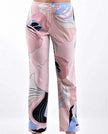 Pantalone a palazzo con fantasia floreale GIULIA VALLI