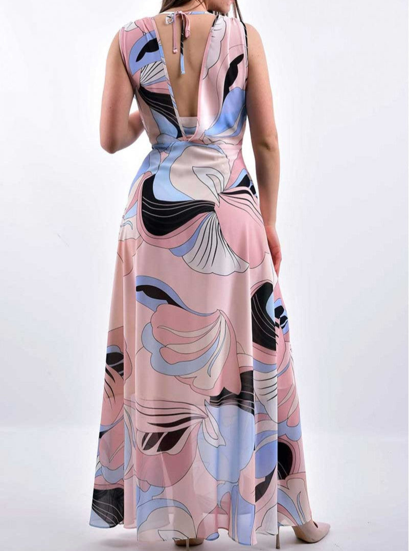 Abito lungo a fantasia GIULIA VALLI