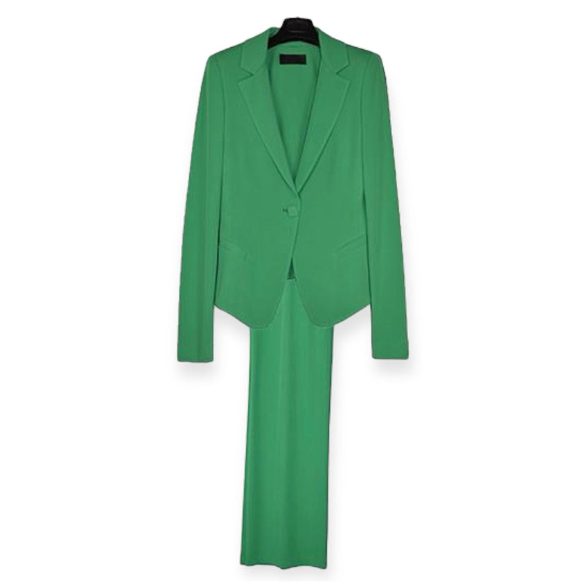 Tailleur con giacca taglio classico con collo a rever DE LAURENTIIS