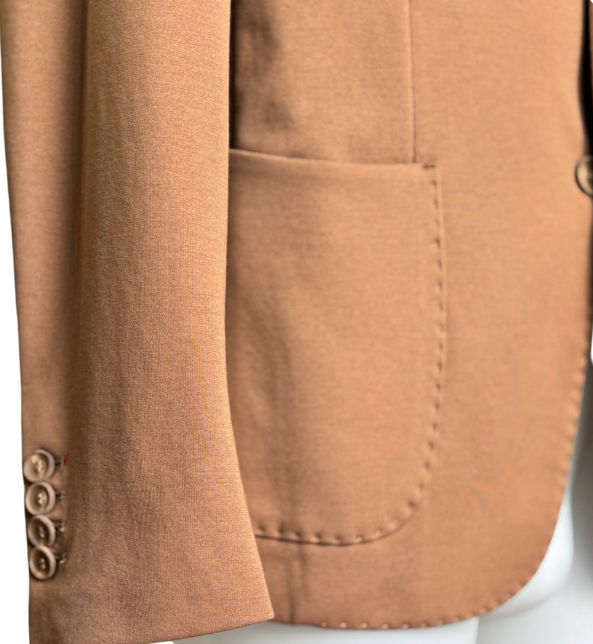 Giacca Slim Doppio Bottone con Tasca a Toppa e Rever Classico BERNESE