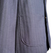 Giacca Slim con Rever Classico e Bottoni a Contrasto BERNESE