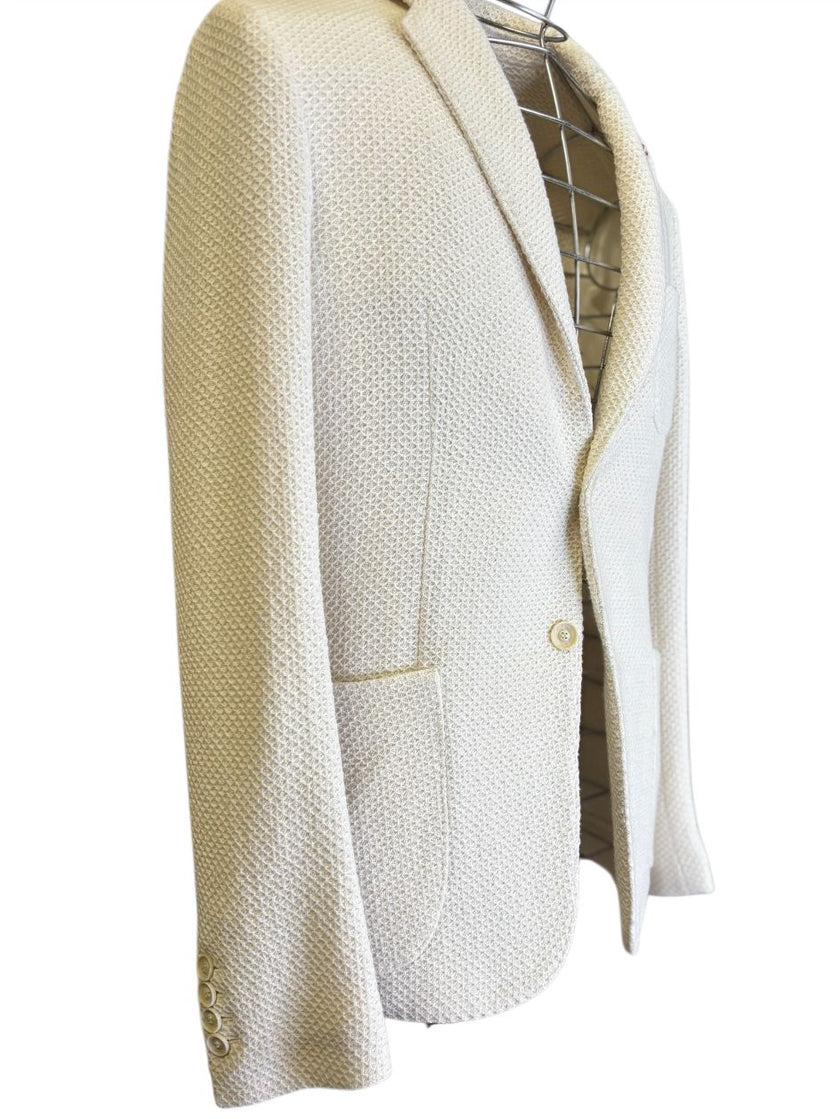 Giacca monopetto con rever a lancia BERNESE