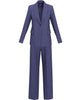 Tailleur con Giacca Monobottone Regular e Pantalone Ampio con Pence EMME MARELLA