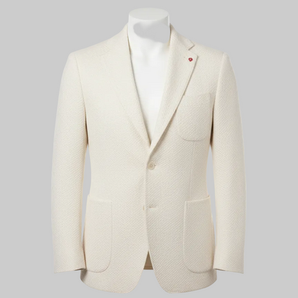 Giacca GI33 TCP193 mono petto con 2bottoni tessuto tramato