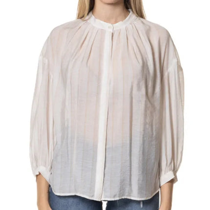 Camicia con Manica a Pipistrello e Contrasti HAPPY25
