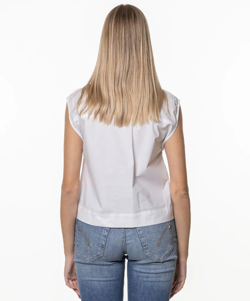 Camicia Giromanica con Plissé Frontale HAPPY25