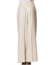 Pantalone Ampio Gessato a Vita Alta HAPPY25