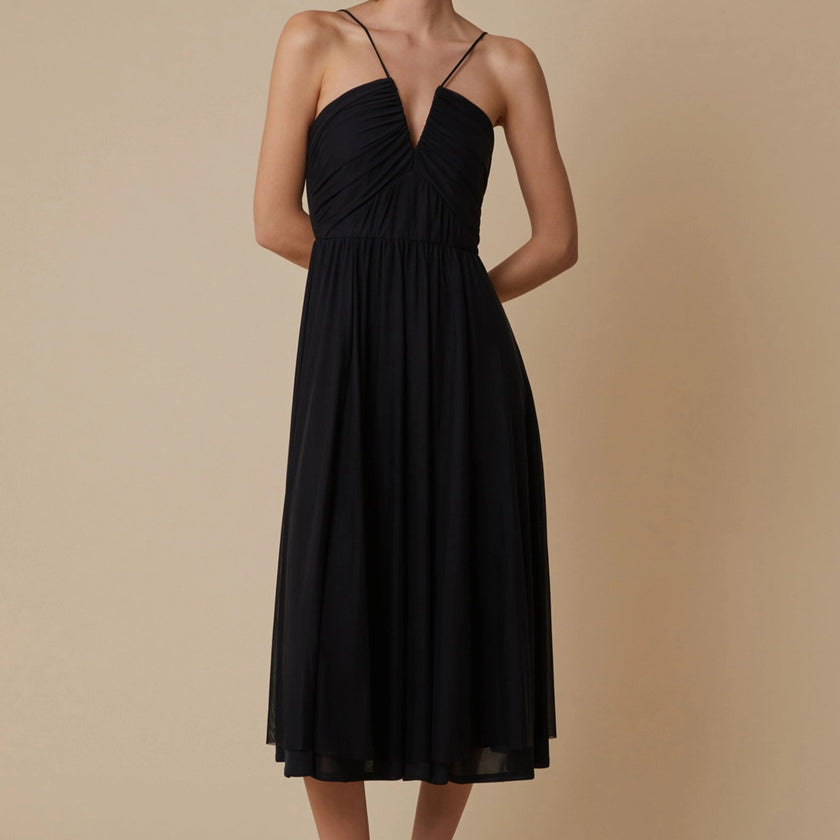 Abito lungo plissettato PENNYBLACK