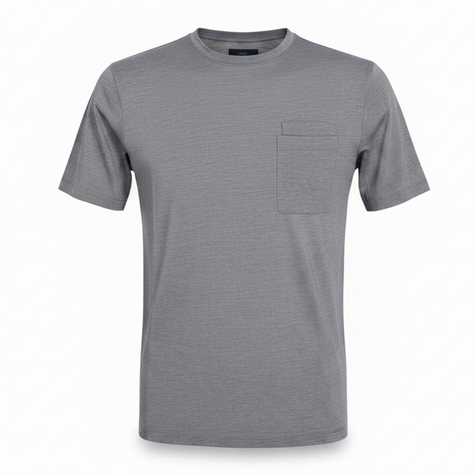 T-SHIRT ELASTICIZZATA TE 299H CON TASCHINO