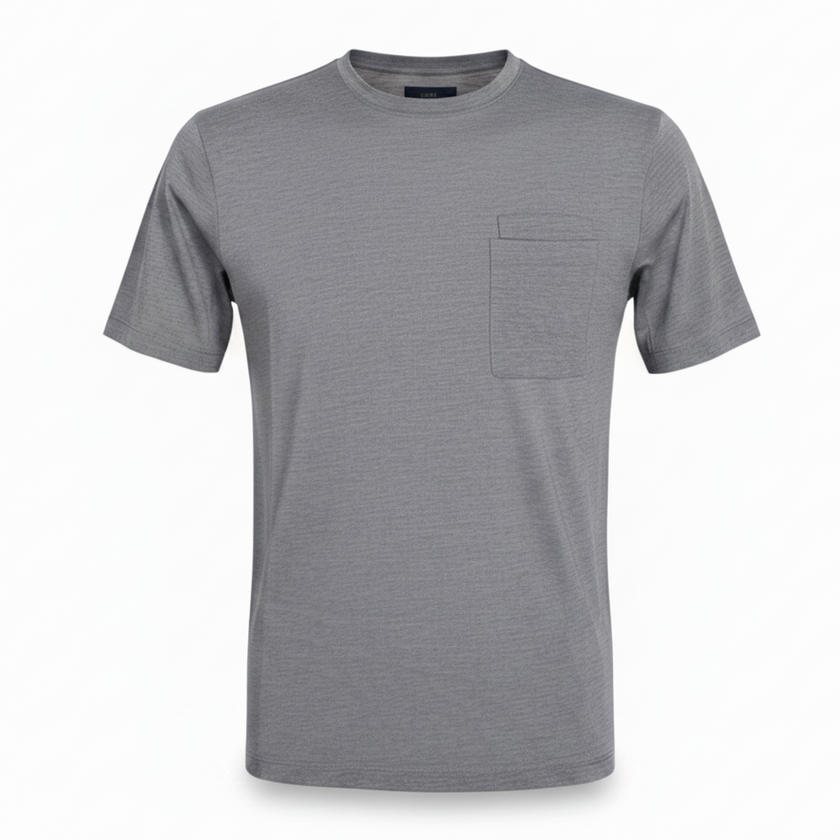 T-SHIRT ELASTICIZZATA TE 299H CON TASCHINO