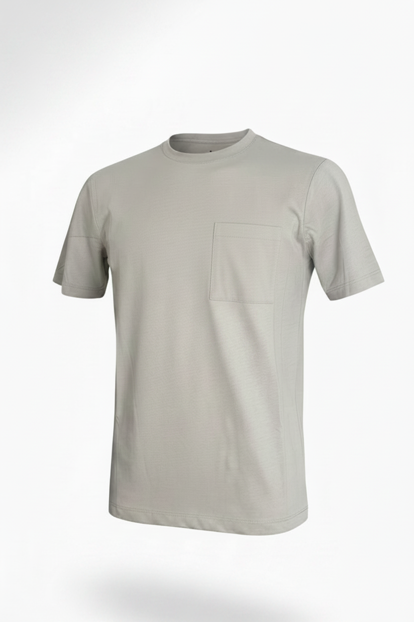 T-SHIRT ELASTICIZZATA TE 299H CON TASCHINO