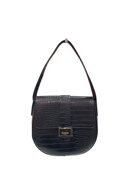 Borsa A Spalla in Pelle Stampata EMME MARELLA