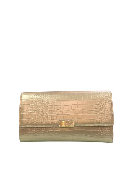 Borsa in pelle pitonata PENNYBLACK