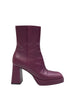 Stivale con plateau e tacco quadrato da 10 cm DOOP
