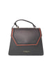 Borsa in pelle con cuciture a contrasto MY BEST BAGS
