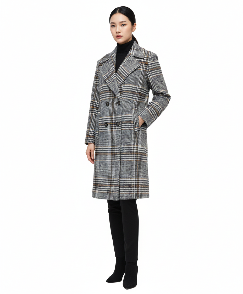 Cappotto Lungo Doppio Petto