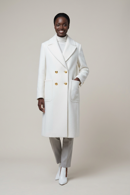Cappotto Doppio Petto in misto lana
