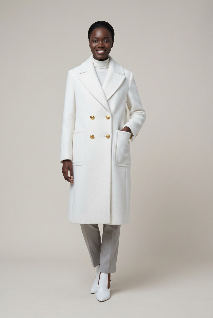 Cappotto Doppio Petto in misto lana