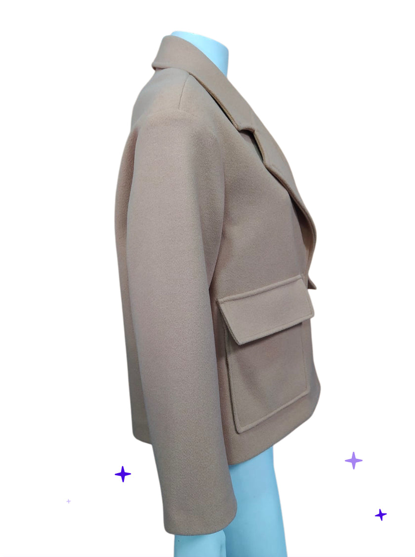 Giubbino In Panno Lana Over Fit FEMMINA