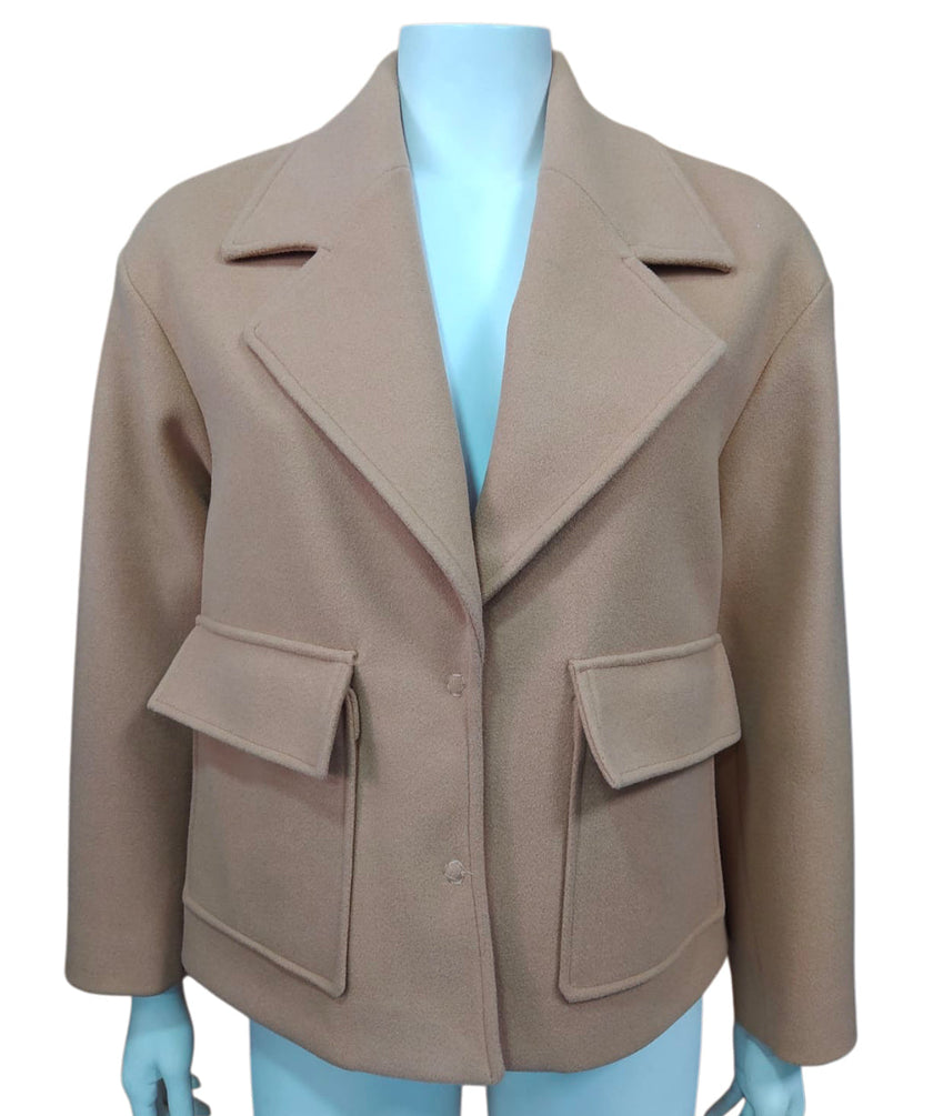 Giubbino In Panno Lana Over Fit FEMMINA