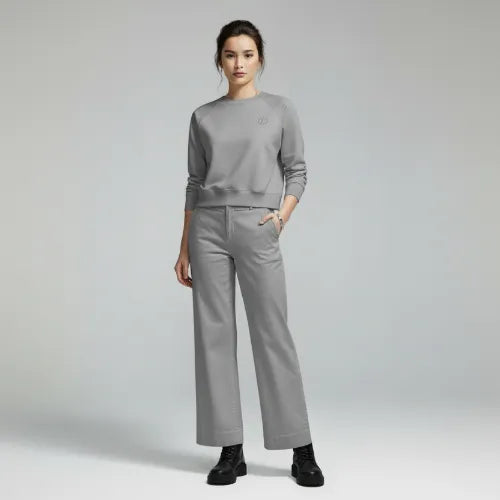 PANTALONE AMPIO 312450119 IN GAMBARDINE