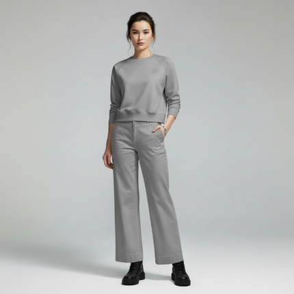 PANTALONE AMPIO 312450119 IN GAMBARDINE