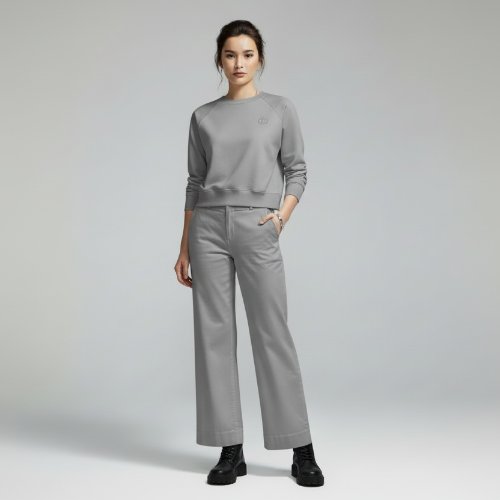 PANTALONE AMPIO 312450119 IN GAMBARDINE