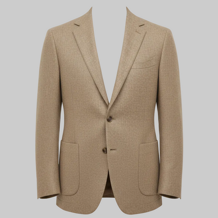 Giacca 93161 Slim 2 Bottoni Tessuto Diagonale